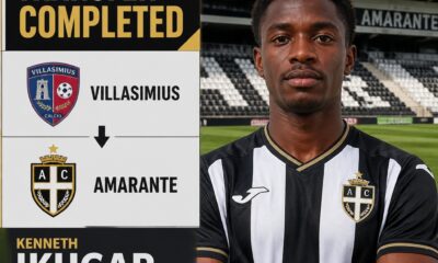 Amarante sign Nigeria striker Kenneth Ikugar on free transfer