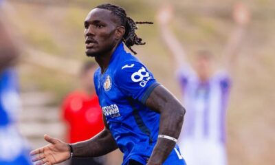 Getafe’s Christantus Uche vows to return stronger after serious knee injury