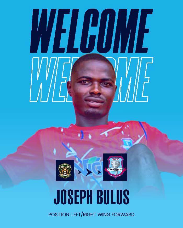 Niger Tornadoes sign attacking midfielder Joseph Bulus