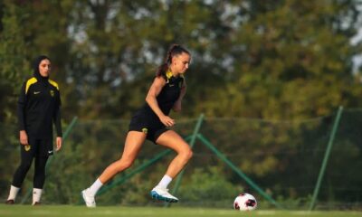 Ashleigh Plumptre resumes Al-Ittihad training after foot injury