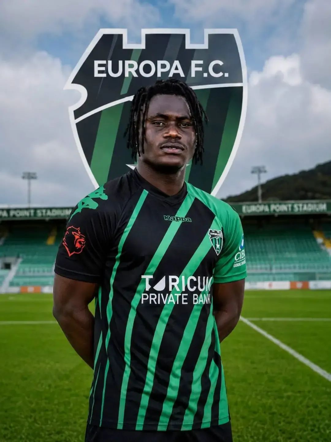 Nigerian defender Oluwatobi Olalere joins Gibraltar’s Europa FC