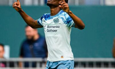 Nathan Tella scores as Bayer Leverkusen beat Wehen Wiesbaden in DFB-Pokal