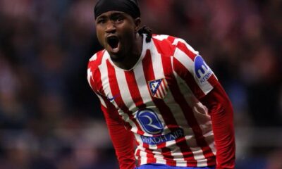 Simeone apologises to Lookman after Atletico Madrid use forward out of position