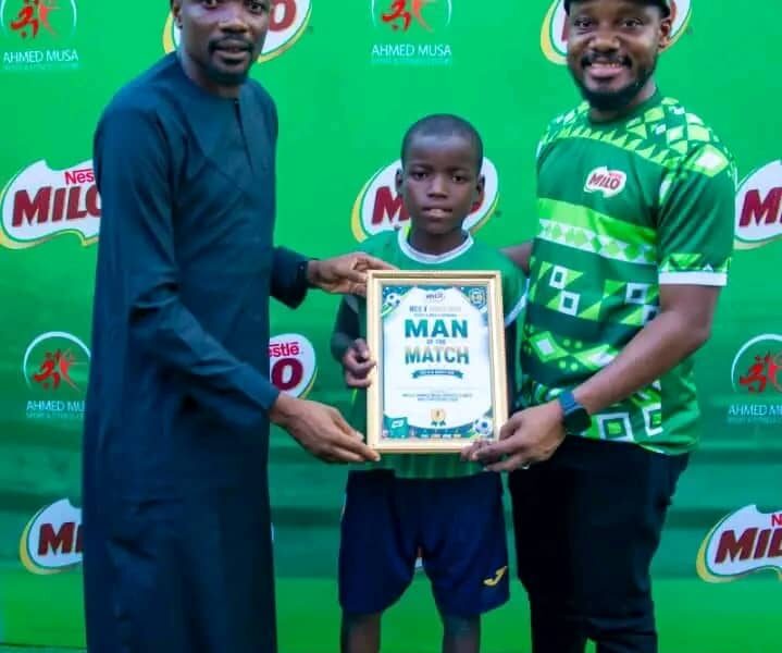 Ahmed Musa raises stakes, pledges cash reward for Milo U-13 finalists