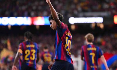 Barcelona take top spot aim to Valencia with Lamine Yamal and Gabriel Jesus available