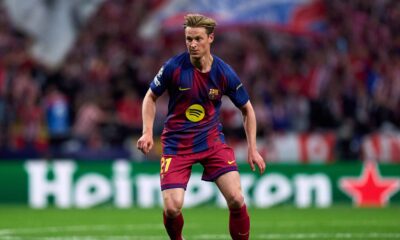 Frenkie de Jong’s Barcelona return hinges on October fitness test