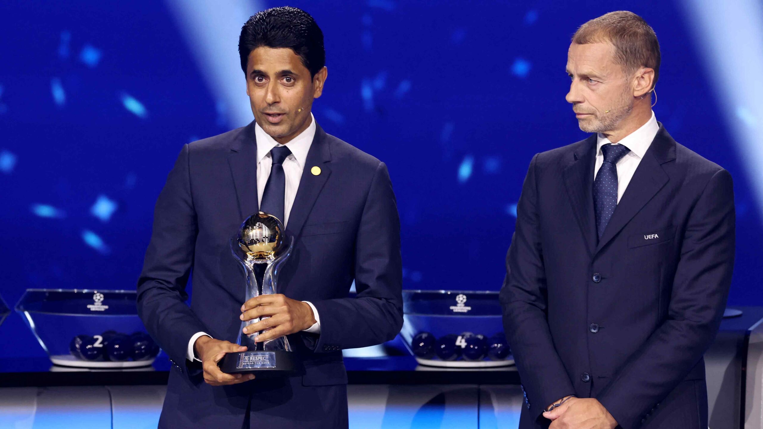 Al-Khelaifi urges Ceferin to stand again as European clubs seek greater unity Al-Khelaifi urges Ceferin to stand again as European clubs seek greater unity