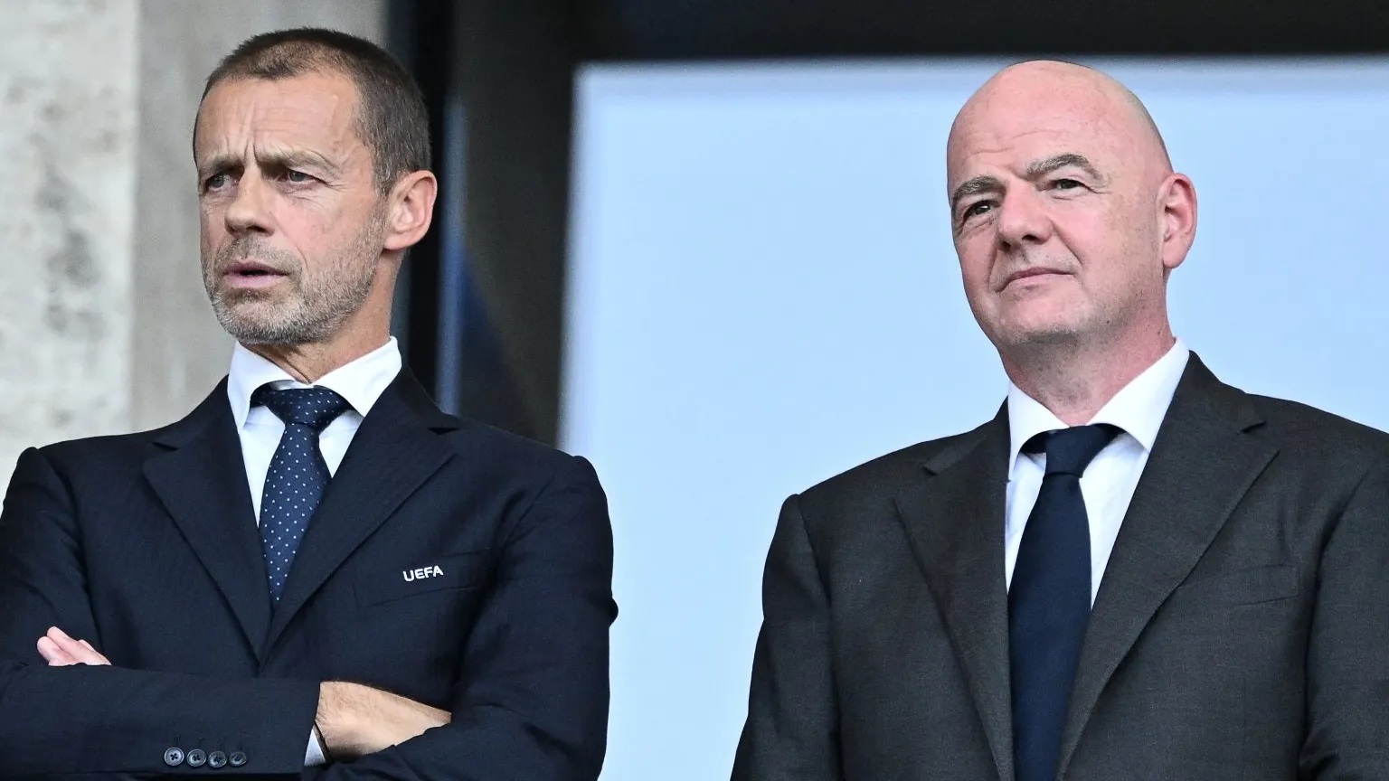 UEFA president Aleksander Ceferin attacks Gianni Infantino with ‘naked emperor’ warning UEFA president Aleksander Ceferin attacks Gianni Infantino with ‘naked emperor’ warning
