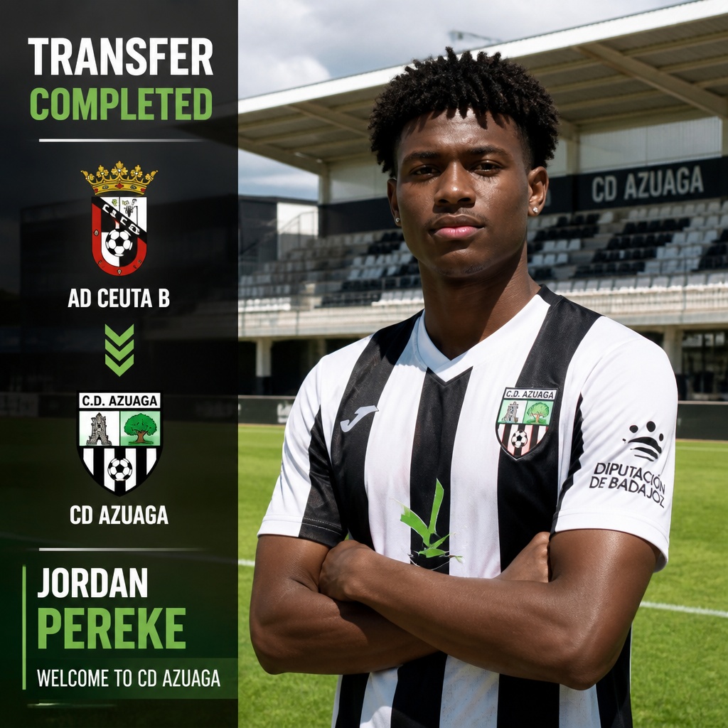 Nigerian midfielder Jordan Pereke joins CD Azuaga on free transfer