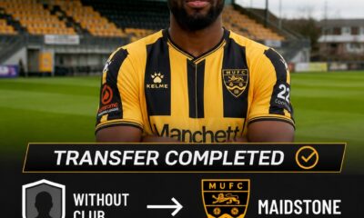Maidstone sign English-Nigerian midfielder Tariq Uwakwe