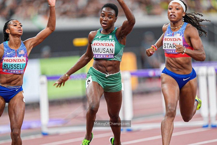 Tobi Amusan to receive trophy instead of medal at World Athletics Ultimate Championship