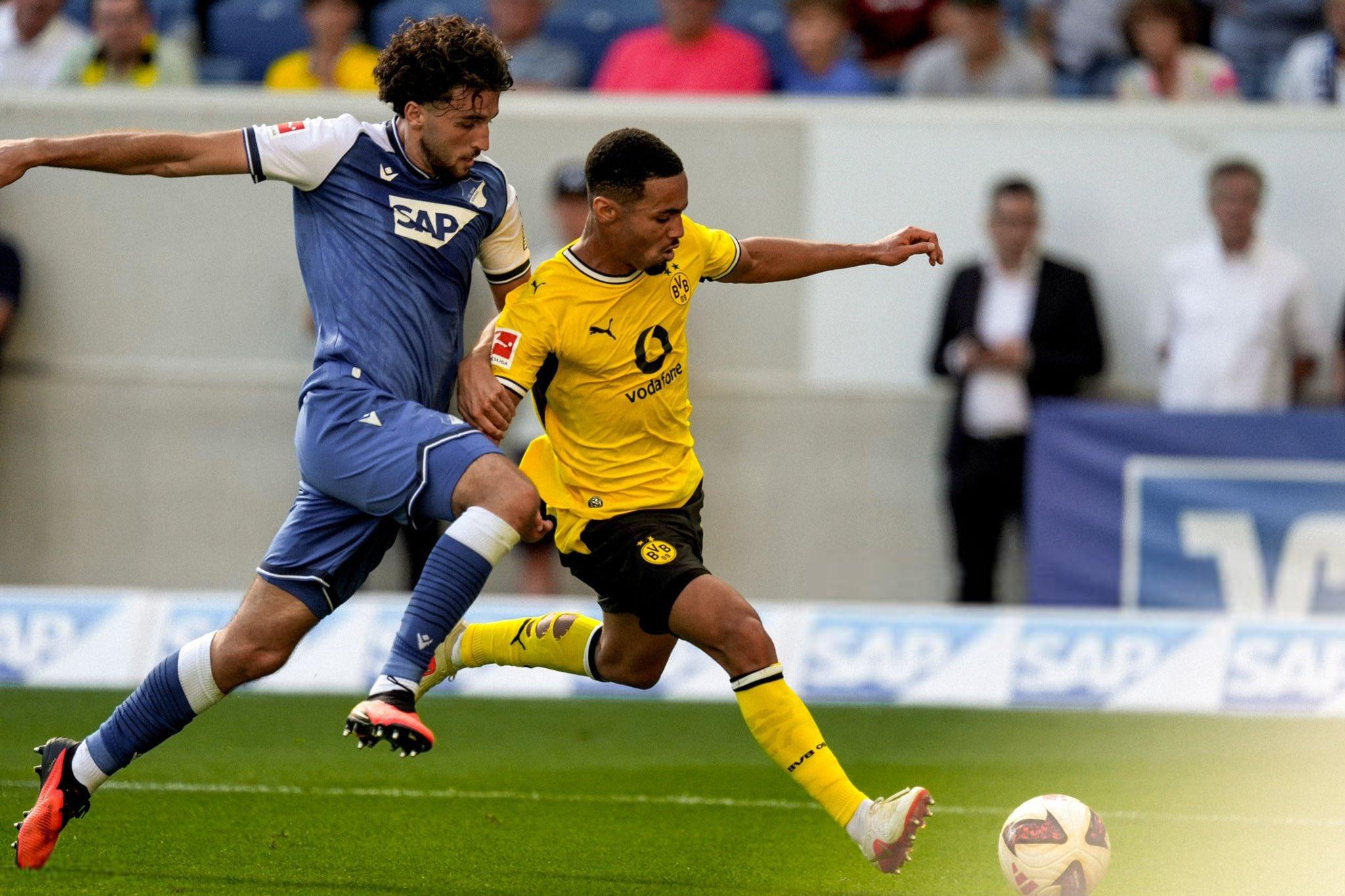 Nwaneri helps Dortmund complete stunning late comeback against Hoffenheim