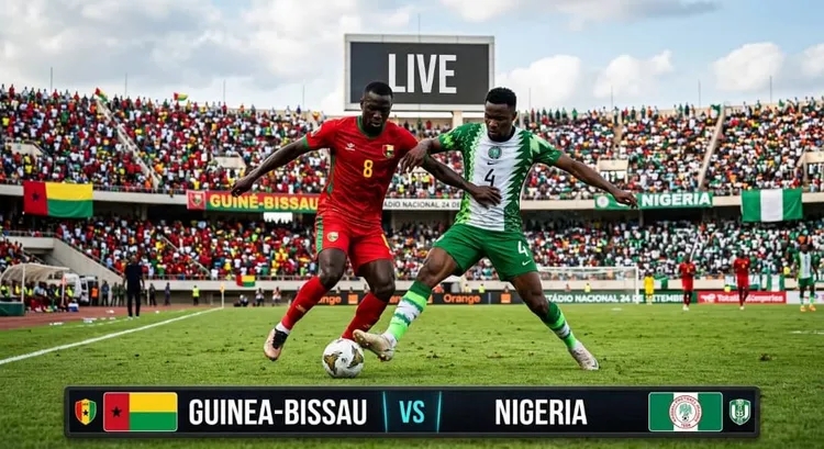 Guinea-Bissau make early impression against Nigeria in 2027 AFCON qualifier