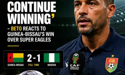 Beto urges Guinea-Bissau to keep winning after 3-0 Nigeria victory