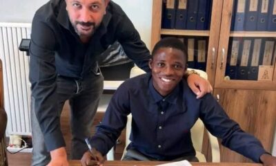 Adewale Lateef signs first professional contract with Azerbaijan’s Imisli Futbol Klubu