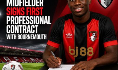Bournemouth hand first professional contract to Nigerian-born midfielder