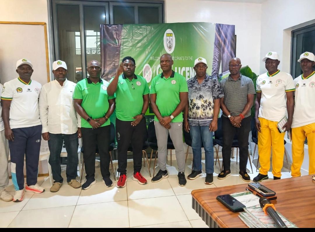 NFF CAF D Coaching license course underway in Osun State NFF CAF D Coaching license course underway in Osun State