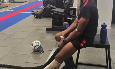 Rasheedat Ajibade commences rehabilitation after successful surgery