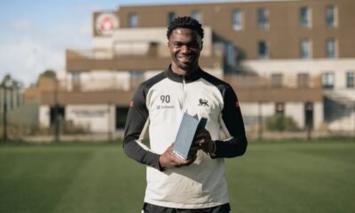 Friday Etim: Nigerian striker named Danish Superliga player of the month