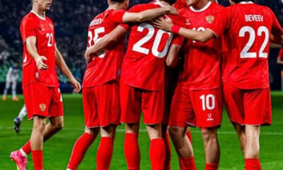 Russia players arrive camp ahead of Super Eagles test