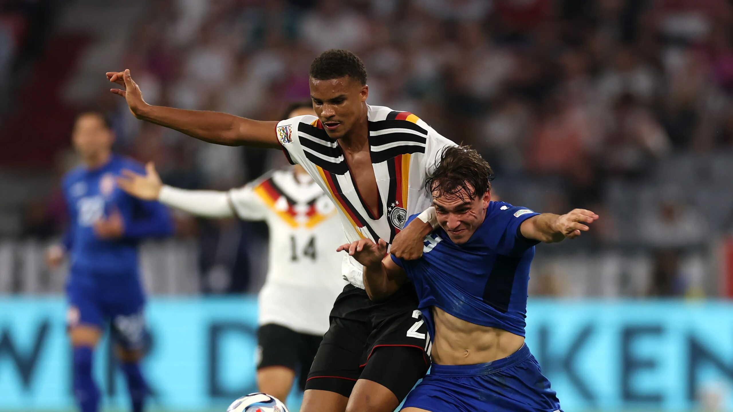 Germany beat Serbia 2-0 to give Jurgen Klopp his first win as manager