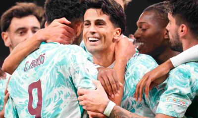 Portugal begin post-Ronaldo era with Cancelo goal and Ramos winner against Denmark