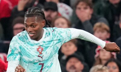 Rafael Leao calls Cristiano Ronaldo his role model after wearing Portugal’s number seven