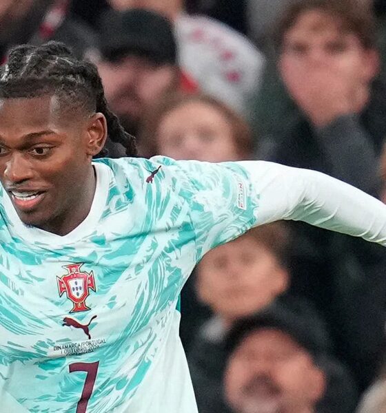 Rafael Leao calls Cristiano Ronaldo his role model after wearing Portugal’s number seven