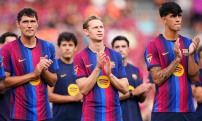 Frenkie de Jong misses Barcelona’s Galatasaray trip despite return to training