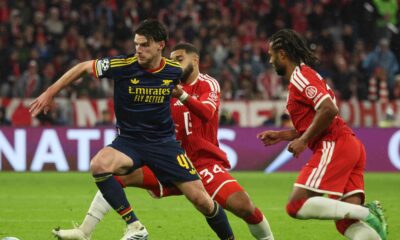 Bayern Munich and Arsenal share four goals in Champions League draw