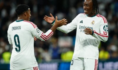Yan Diomande makes African Champions League history in Real Madrid win