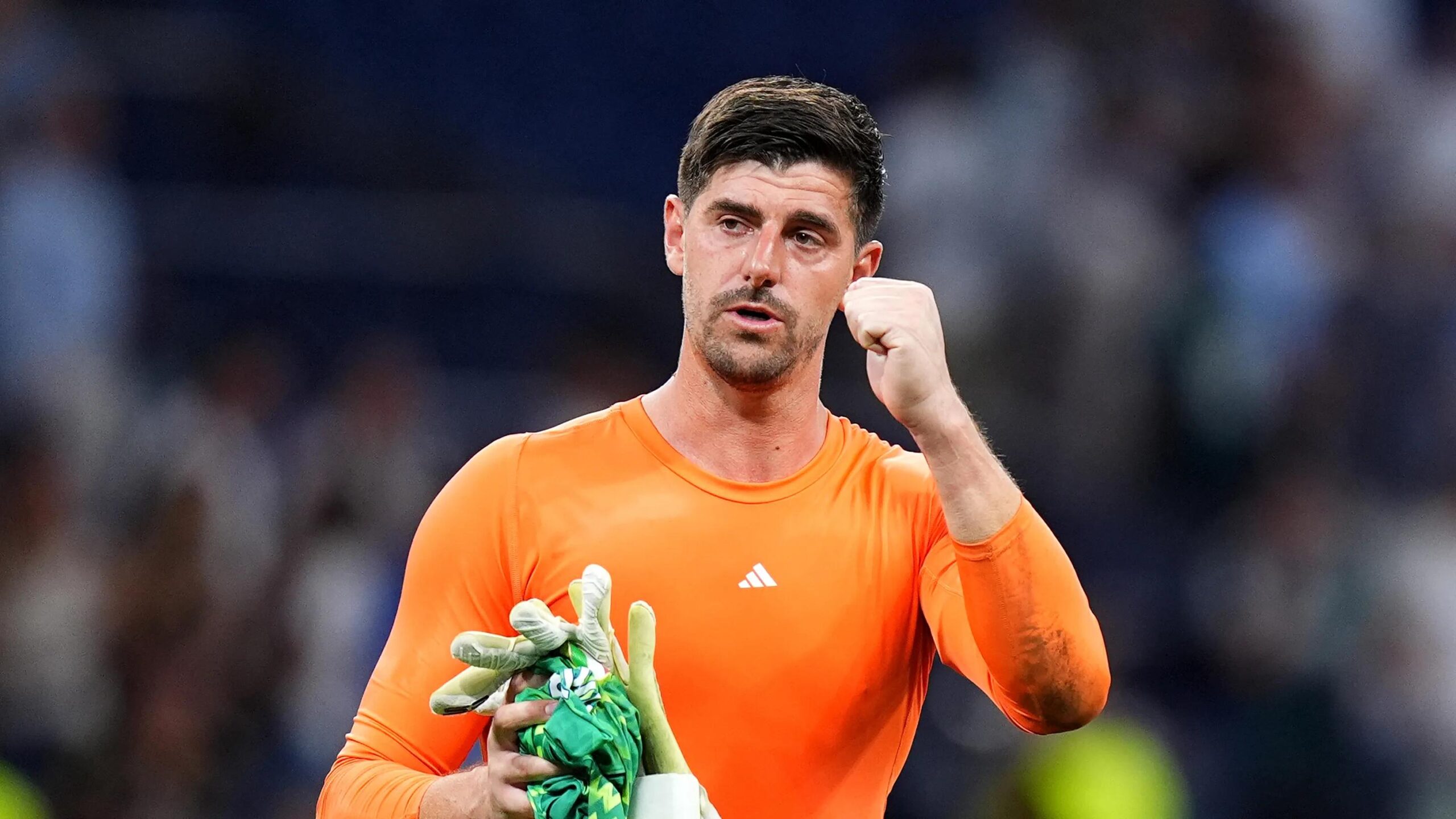 Courtois gives Real Madrid hope of Barcelona return after illness