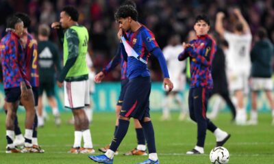 Barcelona’s 10-game winning run questioned after defeats by PSG and Real Madrid