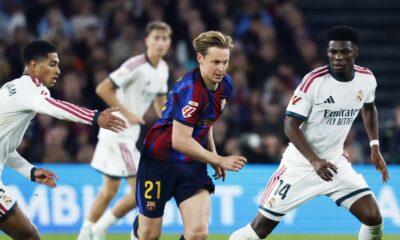 Frenkie de Jong admits Barcelona’s El Clasico defeat to Real Madrid ‘hurts’