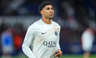 Achraf Hakimi makes Ballon dOr history with second top-15 finish