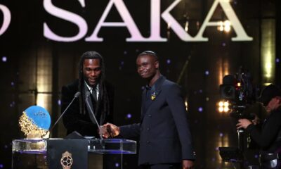 Bukayo Saka wins 2026 Socrates Award for humanitarian work