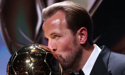 Harry Kane dedicates 2026 Ballon dOr to England team-mates and Thomas Tuchel