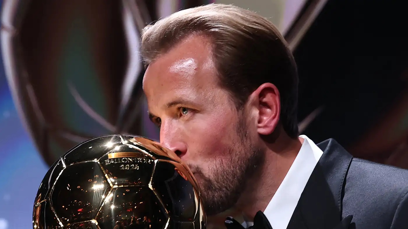 Harry Kane dedicates 2026 Ballon dOr to England team-mates and Thomas Tuchel