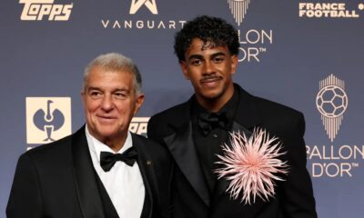 Barcelona president Joan Laporta backs Lamine Yamal to win Ballon d’Or