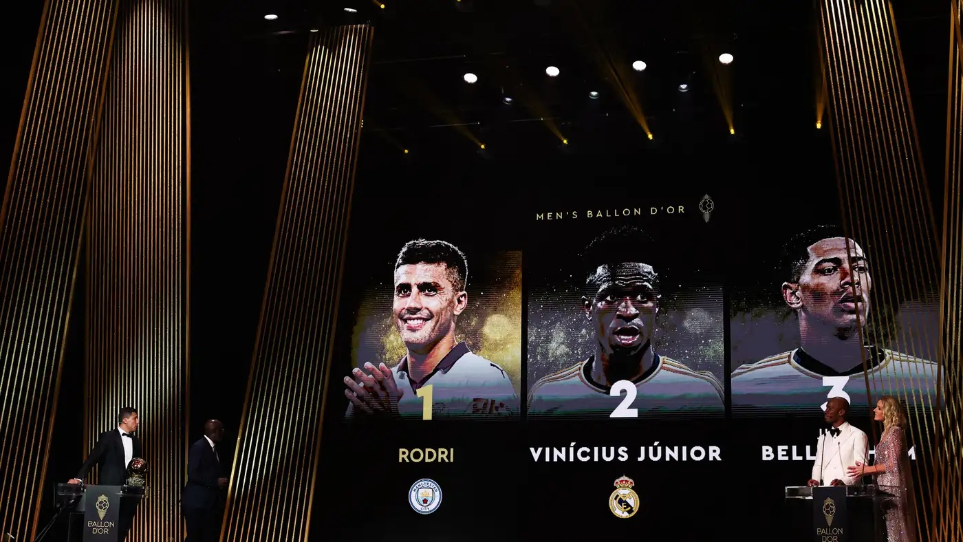 Ballon d’Or 2026: Bellingham and Vitinha among surprise rankings