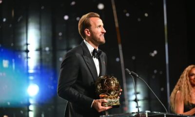 Harry Kane wins Ballon d’Or as Bayern Munich celebrate landmark success