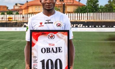 Rangers striker Godwin Obaje sets sights on CAF Champions League before retirement