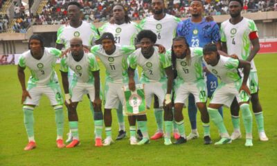 Nigeria drop to 30th in latest FIFA men’s world rankings