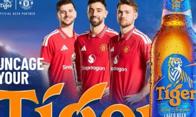 Tiger Beer takes Manchester United partnership to Nigerian cities with ‘Uncage’ parties