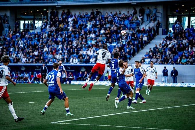 Terem Moffi scores first Hamburg goal in dramatic Hoffenheim victory