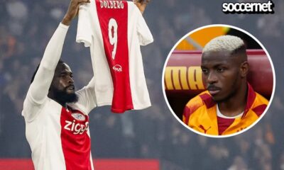 Osimhen inspires Arokodare’s tribute to injured Ajax team-mate Dolberg