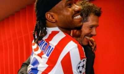 Simeone backs Lookman to rediscover form despite falling below Atletico Madrid standards