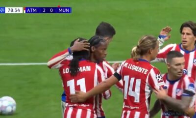 Lookman seals Atletico Madrid win over Manchester United in Champions League