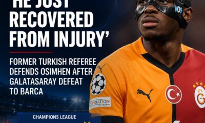 Former referee Ahmet Cakar backs Victor Osimhen after Galatasaray’s Barcelona loss