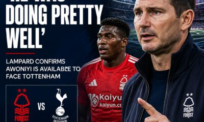 Awoniyi back in contention for Coventry’s Premier League trip to Tottenham